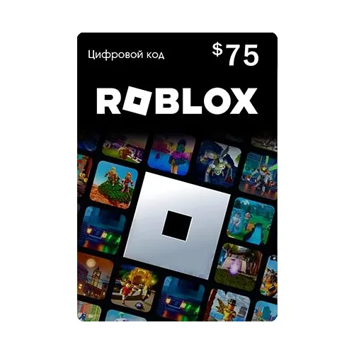 Пополнение игровой валюты ROBLOX 75 USD USA, регион: Весь мир