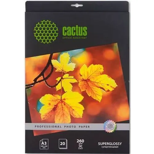 Фотобумага для струйной печати Cactus prof CS-HGA326020