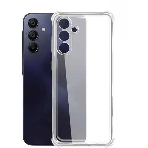 Чехол (клип-кейс) BORASCO Bumper Case, для Samsung Galaxy A15, противоударный, прозрачный [72881]