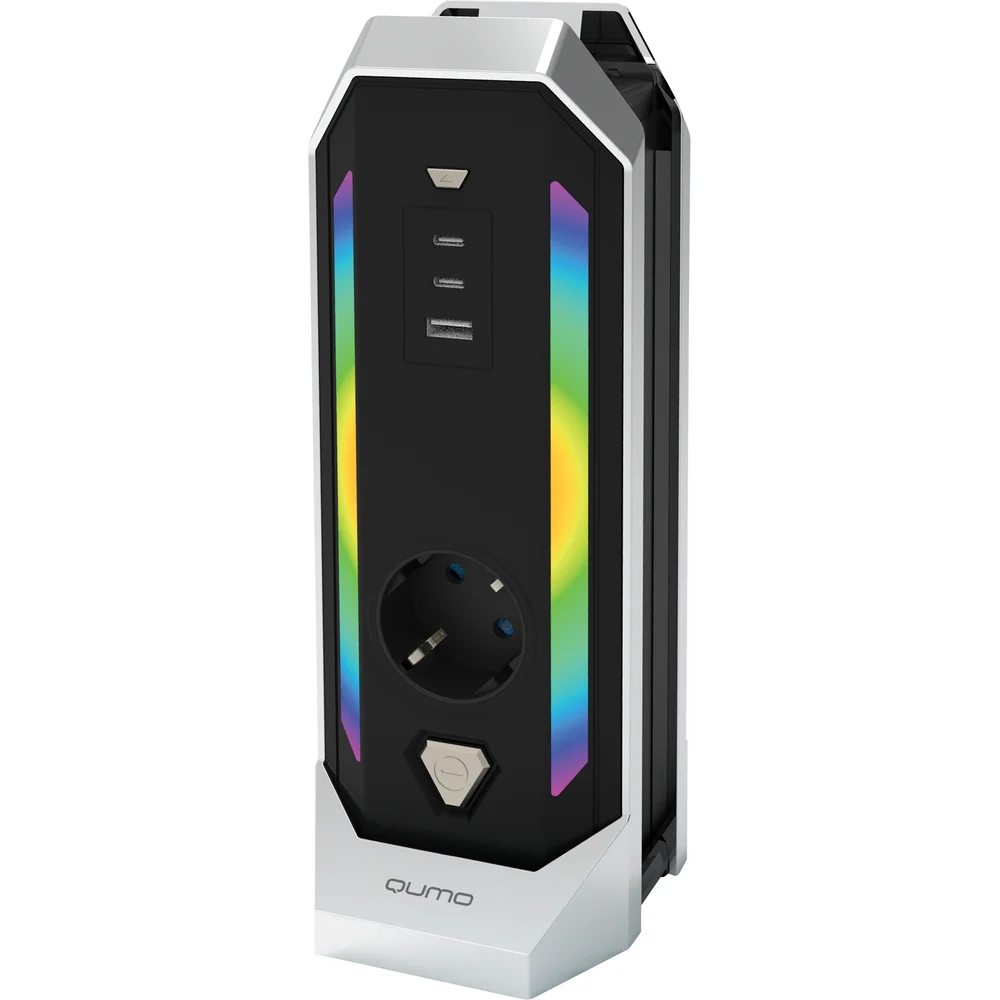 Сетевой фильтр QUMO Power Tower RGB Charger GPS5