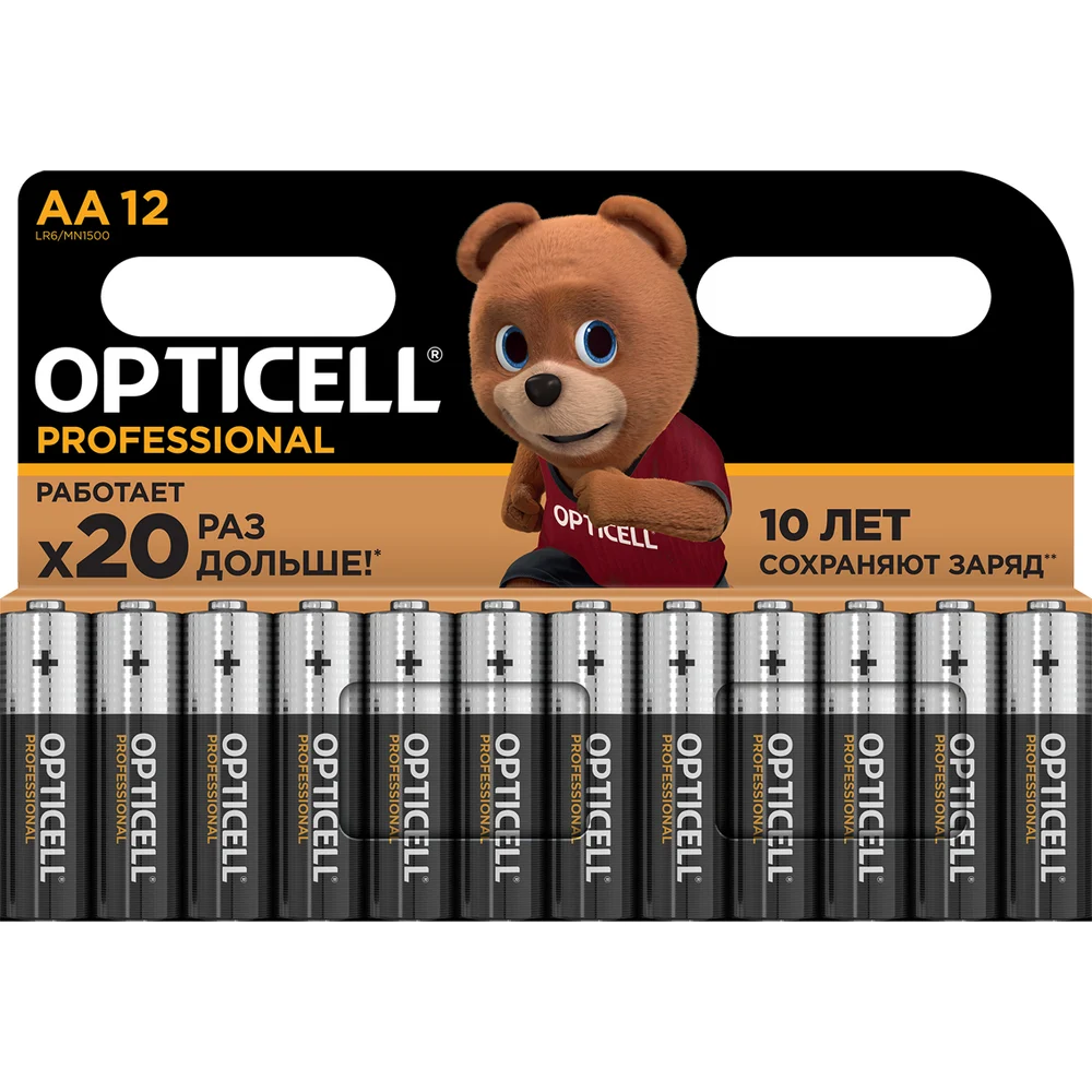 Батарейки OPTICELL Professional AA 12шт 6052005