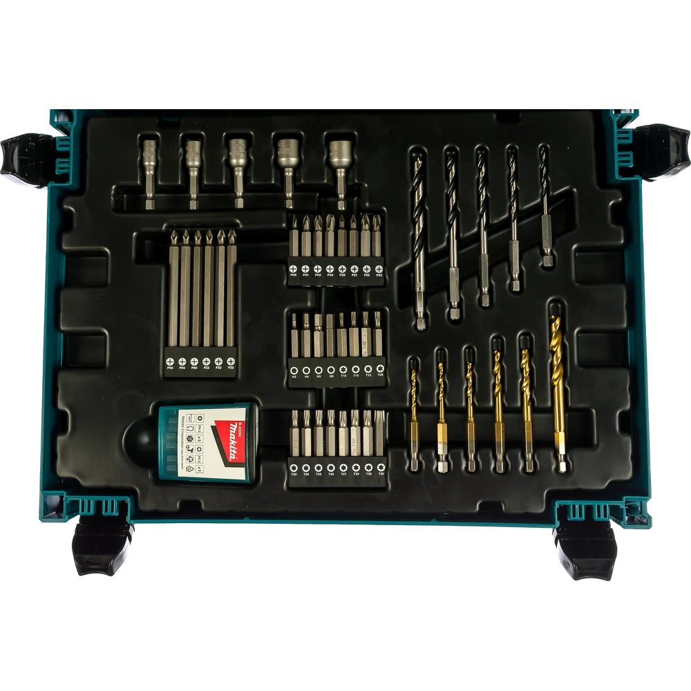 Набор бит и сверл 56 шт Makita B-53768