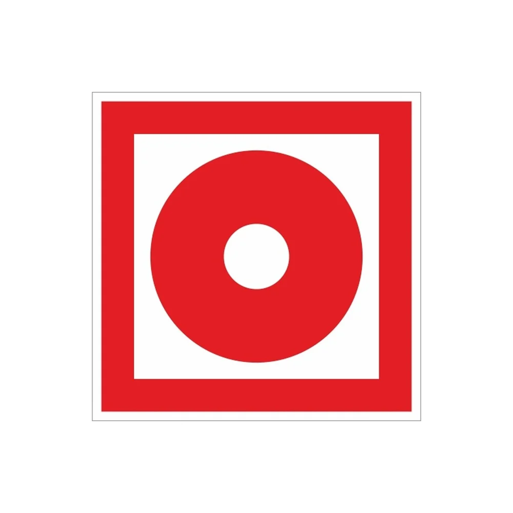 Знак "Кнопка включения средств пожарной автоматики&quot TDM ELECTRIC SQ0817-0090