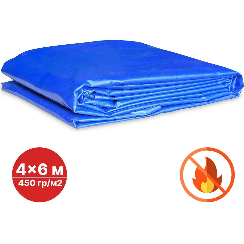 Тент SAMGRUPP укрывной пвх 450-500 гр. 4x6 утепленный SAMP-079145046П