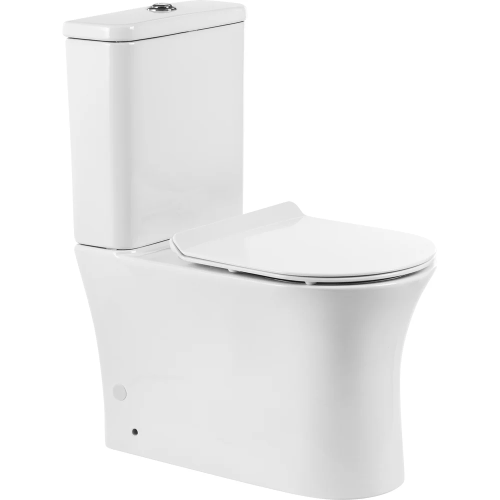 Чаша унитаза BelBagno ANCONA P-trap BB1224CPR-P