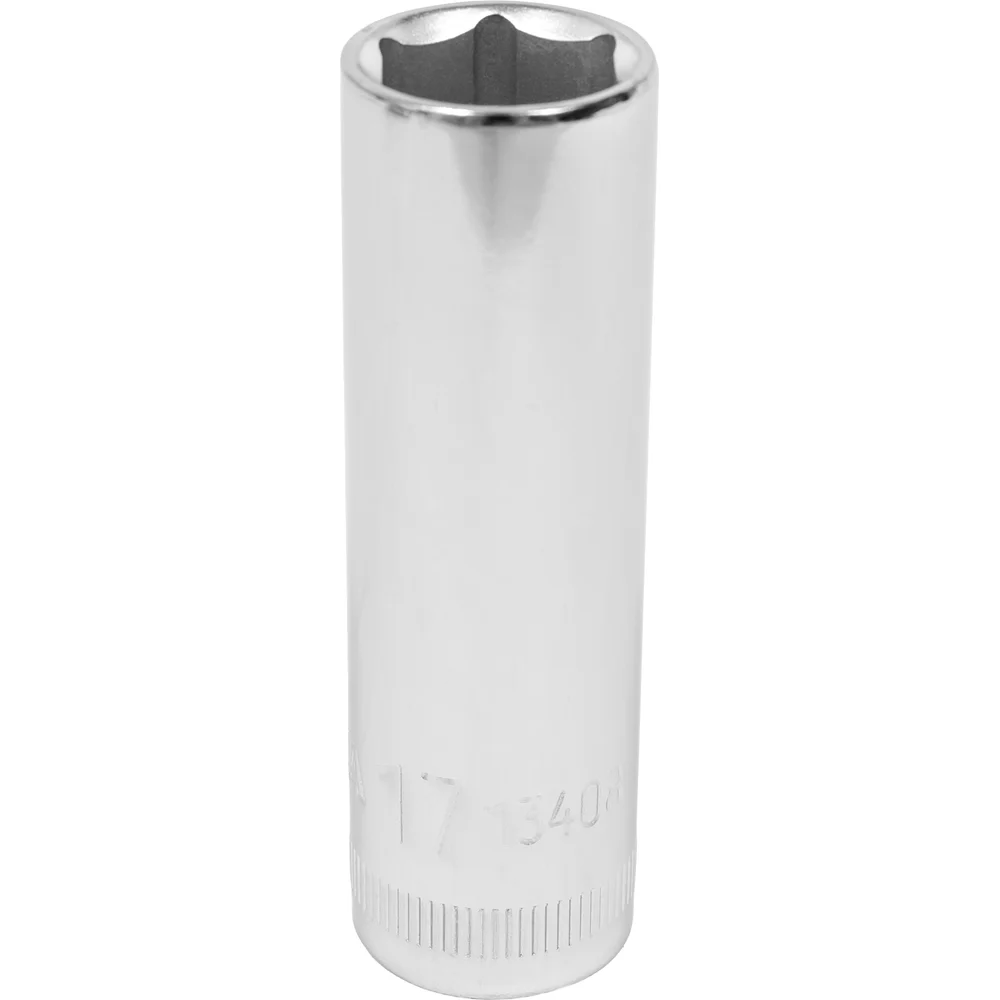 Головка торцевая глубокая на 17 мм, 1/2DR" SATA 13408