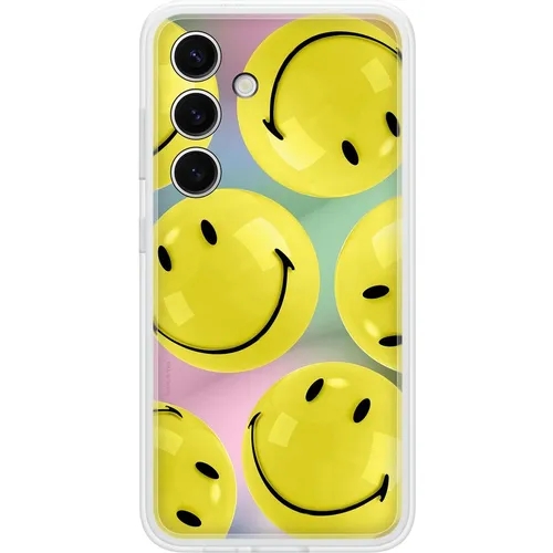 Чехол (клип-кейс) Samsung Flipsuit Case S24+, для Samsung Galaxy S24+, желтый/прозрачный [ef-ms926cyegru]