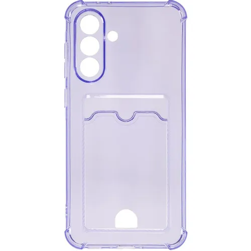Чехол (клип-кейс) ZIBELINO Silicone Card Holder, для Samsung Galaxy A36, сиреневый [zsch-sam-a366-cam-lil]