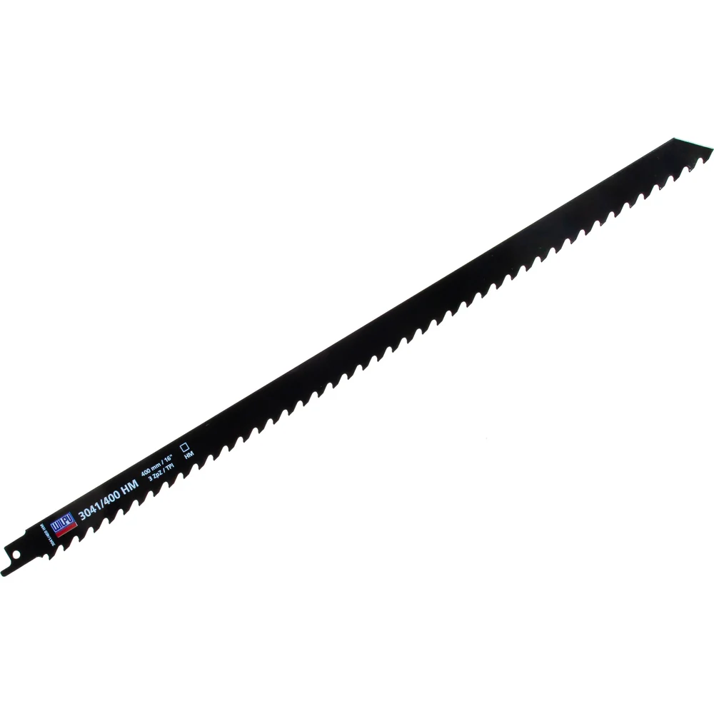 Полотно сабельное 3041/400 НМ (1 шт; 400х19х1.3 мм; 3 TPI) WILPU 1624000001