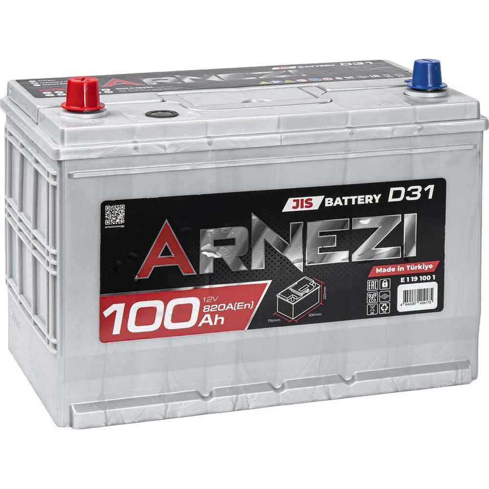 Аккумулятор Arnezi JIS SMF 306X176X225