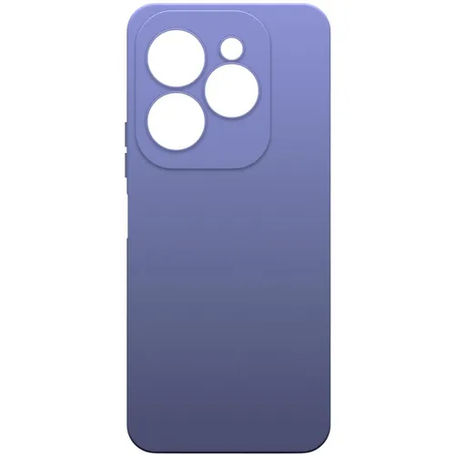 Чехол (клип-кейс) BORASCO Silicone Case, для Infinix Hot 40/40 Pro, лавандовый [72656]
