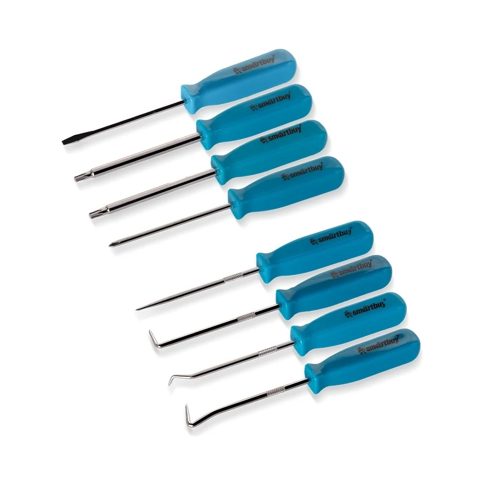 Набор крючков и отверток Smartbuy tools SBT-SHS-8P1