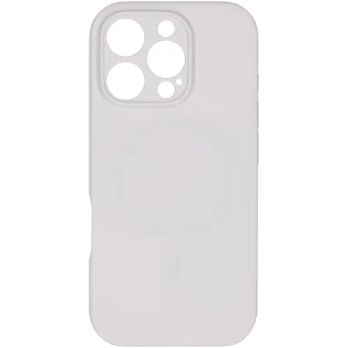 Чехол (клип-кейс) ZIBELINO Hard Case, для Apple iPhone 16 Pro, белый [zhc-apl-16-pro-ms-cam-wht]