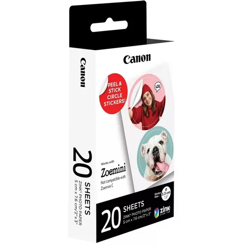 Наклейки CANON Zink ZINK ZP-2030-2C-20