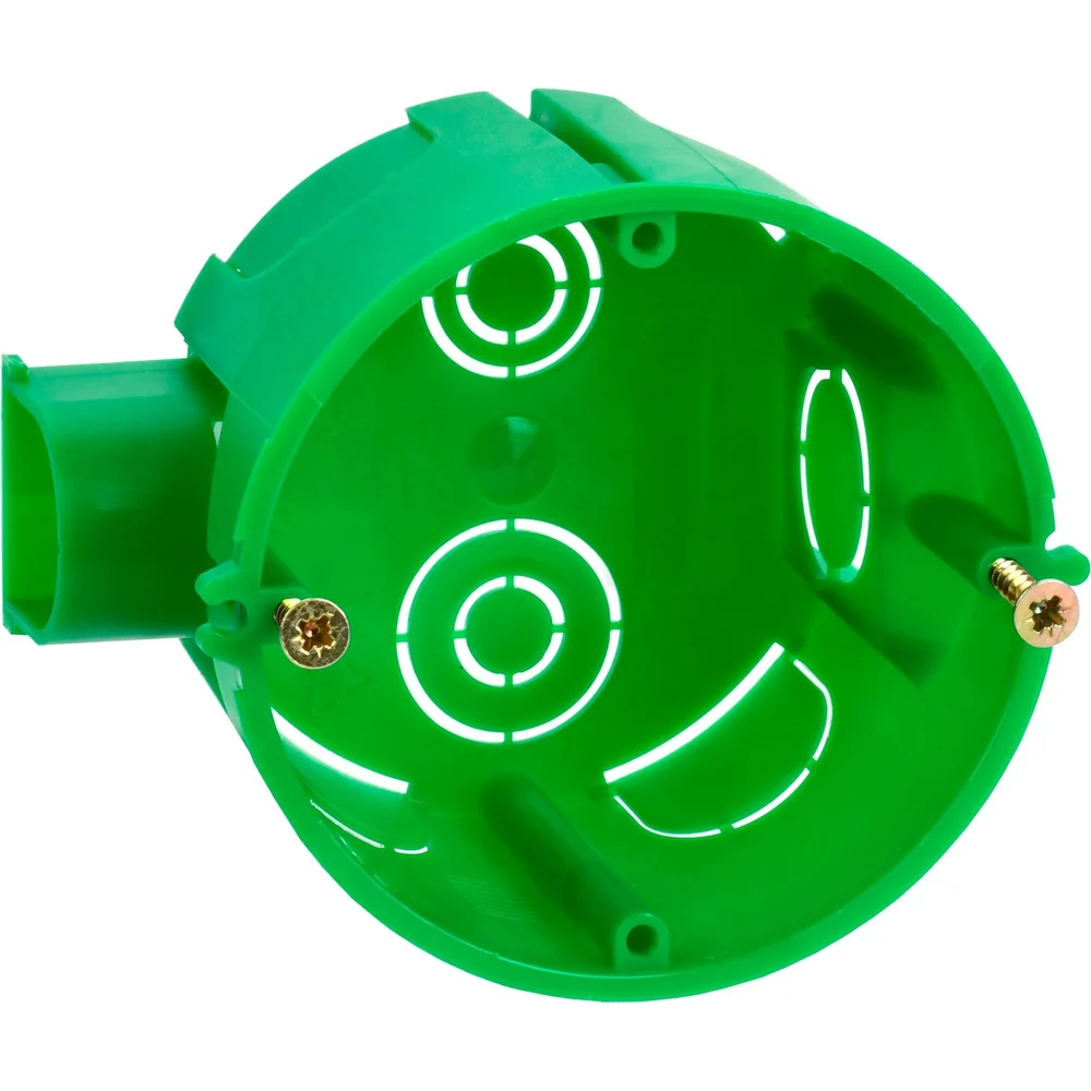 Установочная блочная коробка для твердых стен IEK 68X45