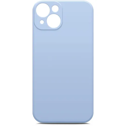 Чехол (клип-кейс) BORASCO Microfiber Case, для Apple iPhone 14, лавандовый [70841]