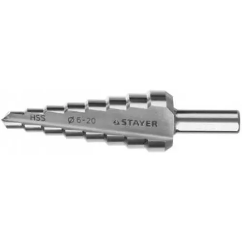 Сверло Stayer 29660-6-20-8, по металлу