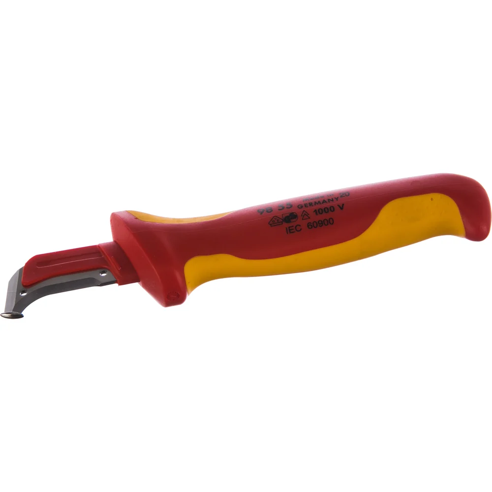 Нож для снятия изоляции с пяткой Knipex KN-9855