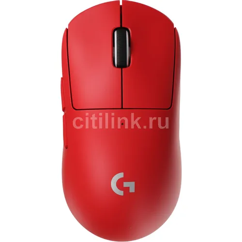 Мышь беспроводная Logitech G Pro X Superlight 2 SE, игровая, радио, оптическая, 44000dpi, красный [910-007474]
