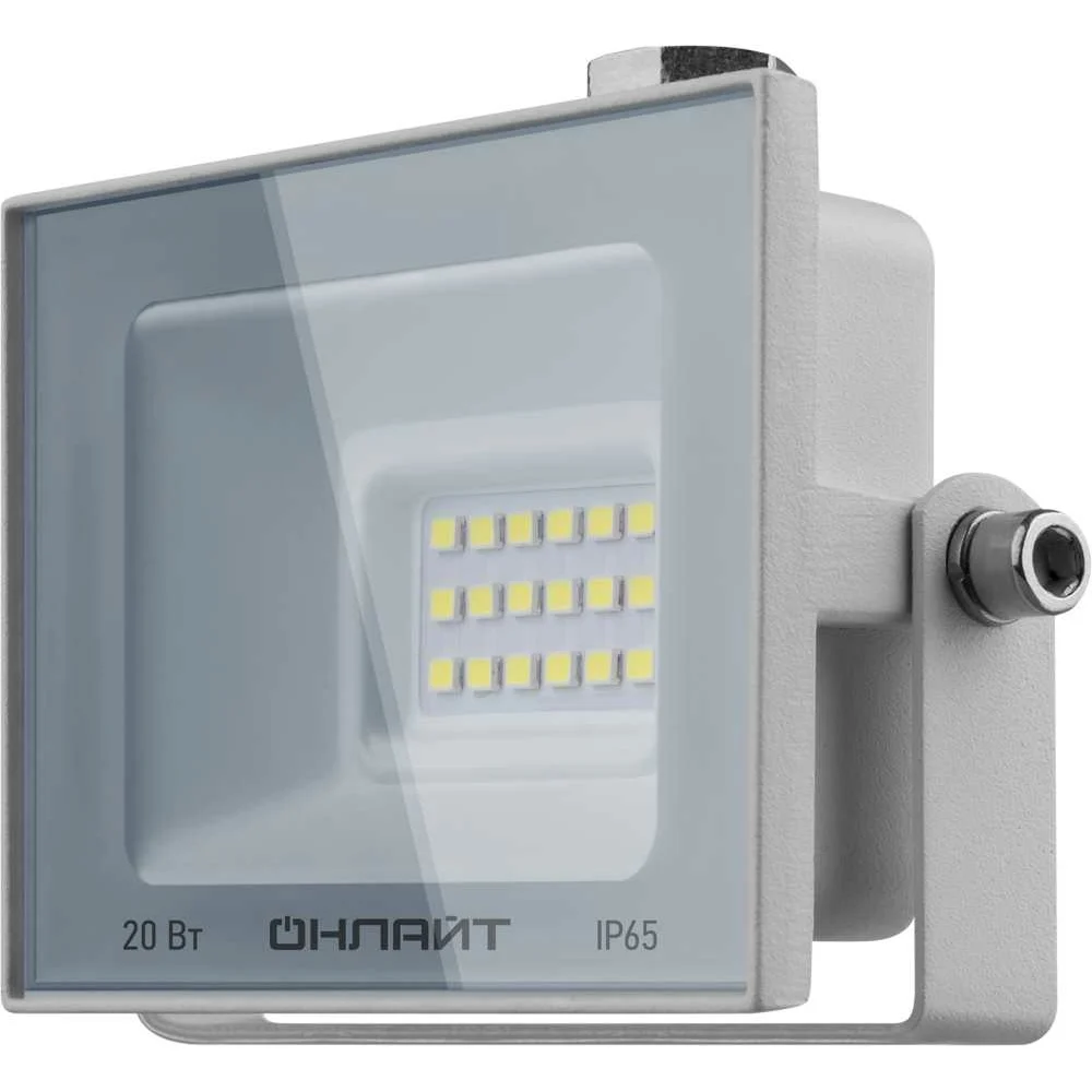 Светильник ОНЛАЙТ OFL-20-4K-WH-IP65-LED