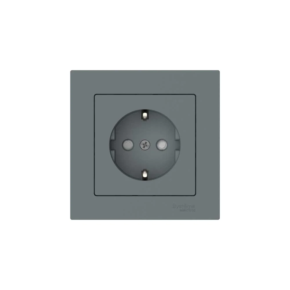 Розетка Systeme Electric ATLASDESIGN ATN000744S