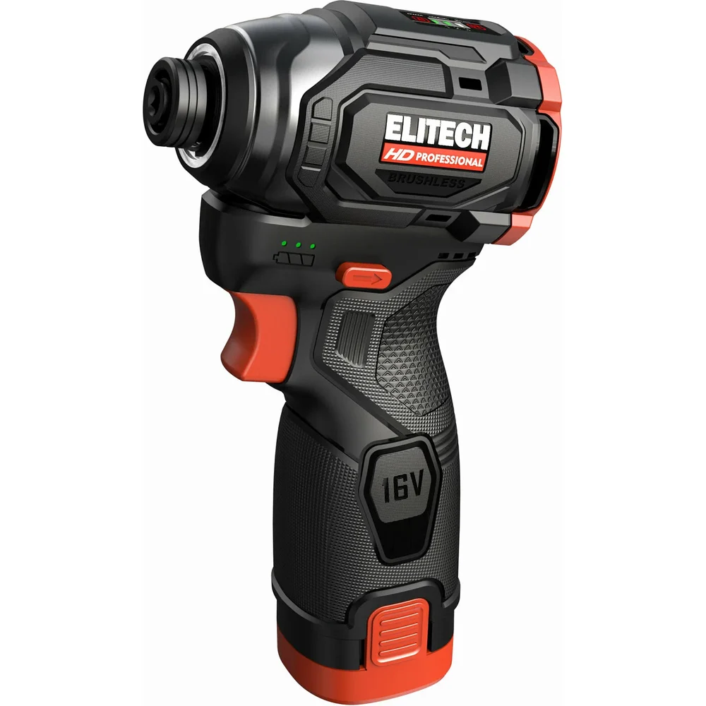 Винтовёрт аккумуляторный Elitech CS 1602L (16В,160Нм,BL,2х2Ач) HD 210297