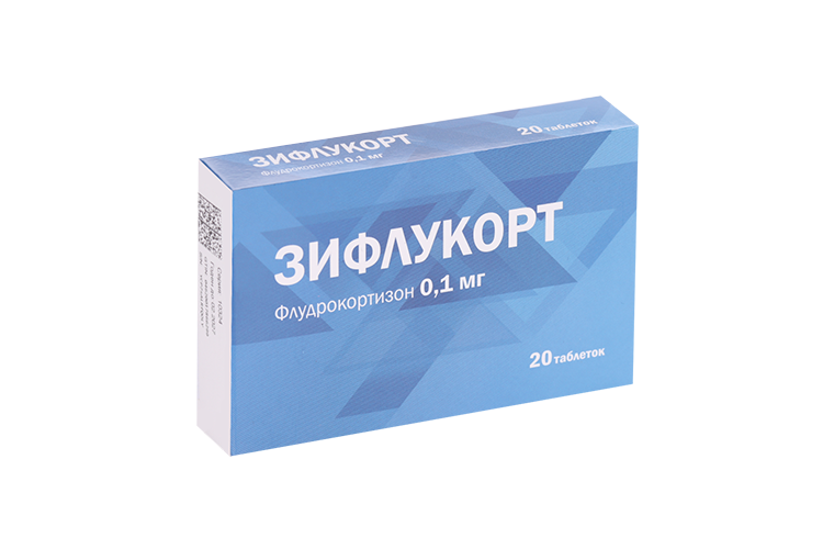 Зифлукорт 0.1 мг, 20 шт, таблетки