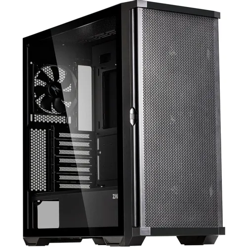 Корпус ATX Zalman Z10, Midi-Tower, без БП, черный