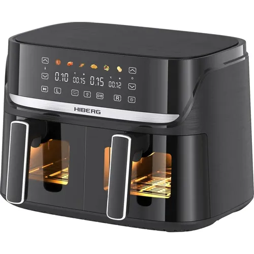 Аэрогриль HIBERG MGD 900 B, черный