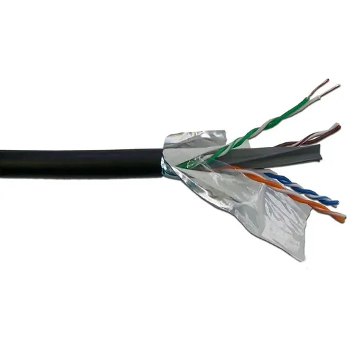 Кабель информационный LanMaster кат.6, 305м, черный [lan-6eutp-wp-out]