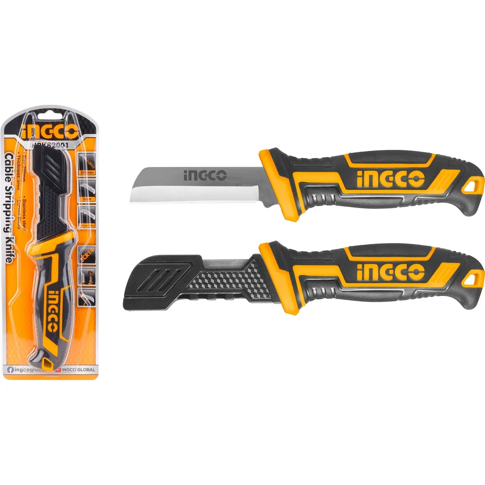 Прямой нож монтажника INGCO HPK82101