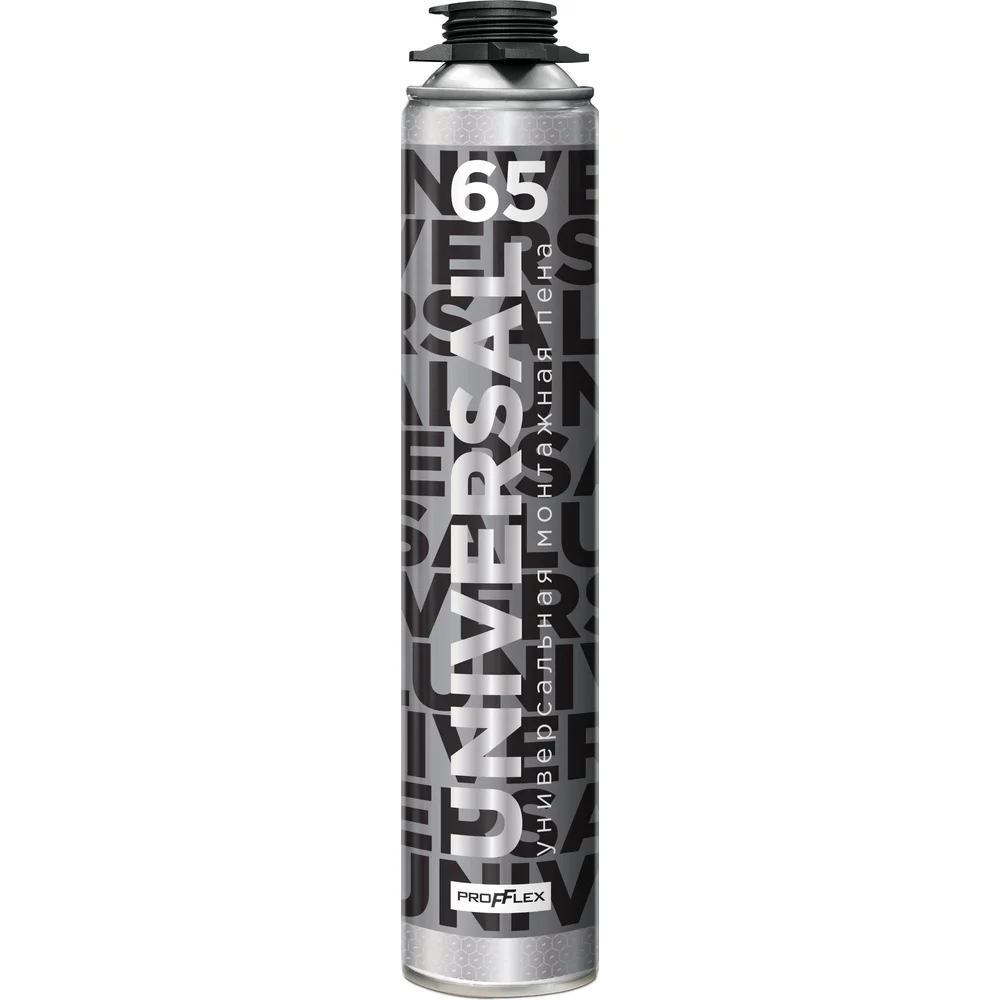 Пена монтажная PROFFLEX UNIVERSAL 65 всесезонная NEW 01635