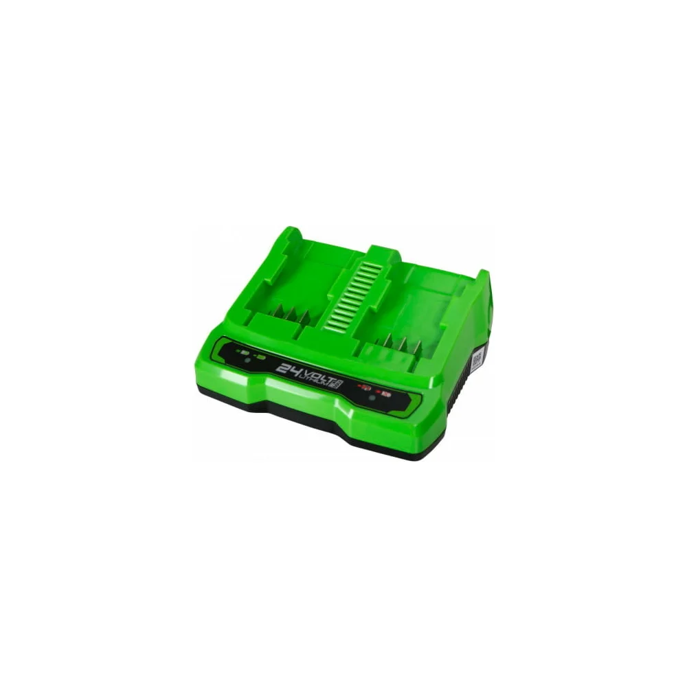 Устройство зарядное для 2-х аккумуляторов G24x2UC2 24 В GreenWorks G24X2UC2