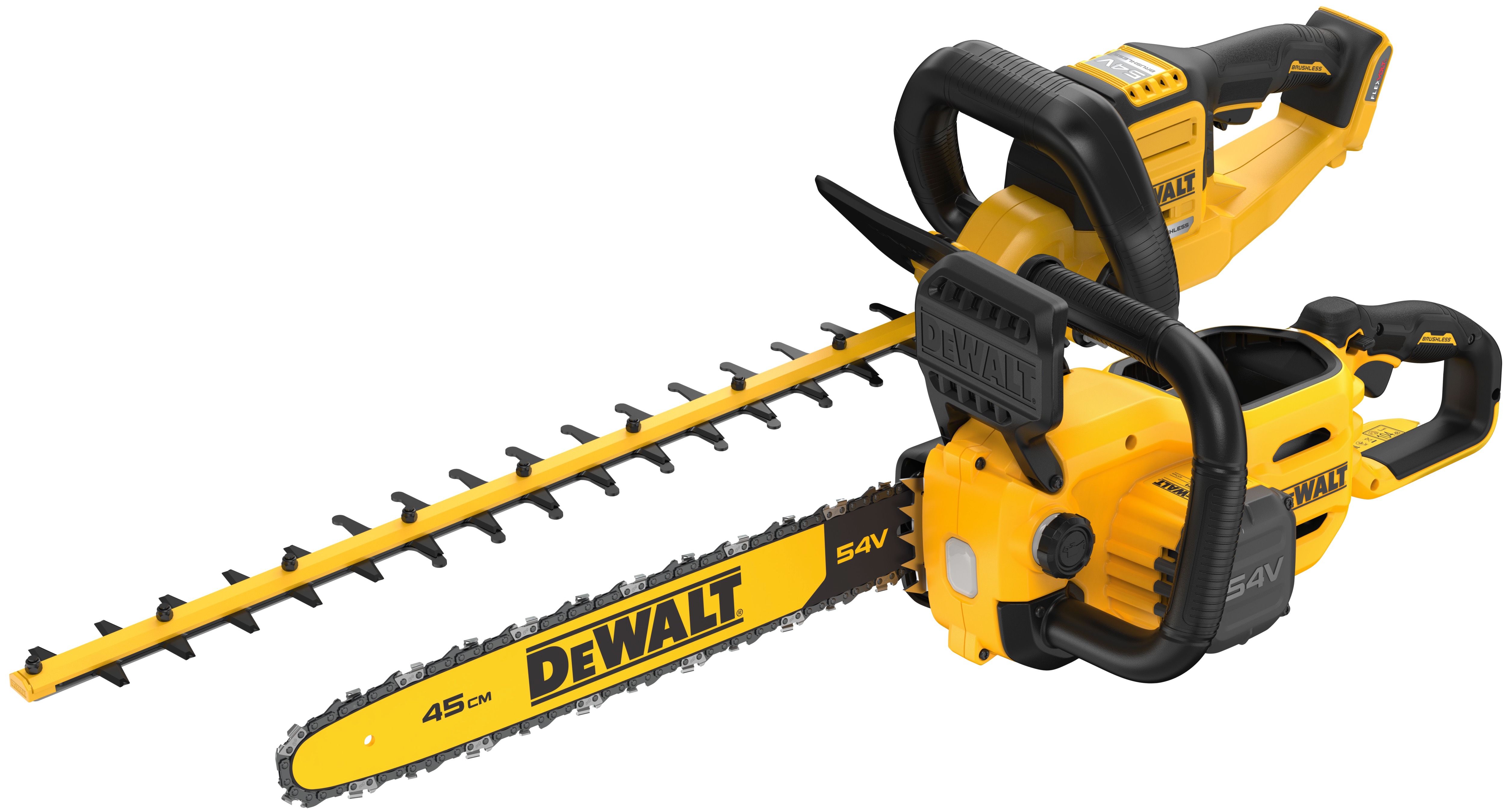 Аккумуляторный набор садовой техники DEWALT DCMCS574