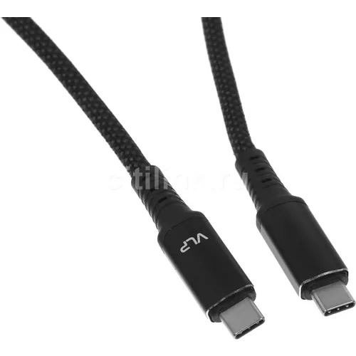 Кабель VLP Thunder, USB Type-C (m) - USB Type-C (m), 1м, MFI, черный [1035001]