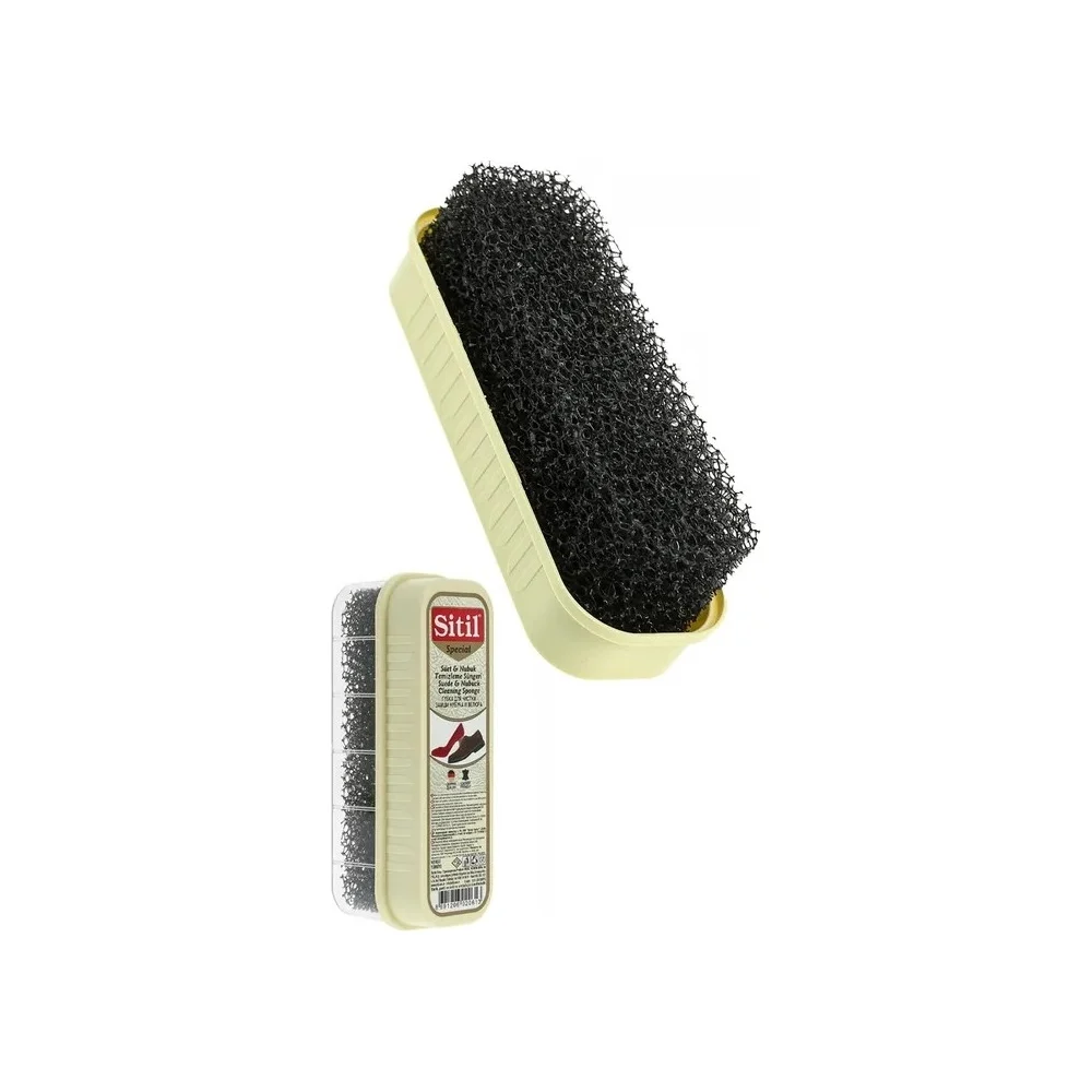 Губка для чистки замши, нубука и велюра Sitil Suede&amp;Nubuck Cleaning Sponge 125 SNTS