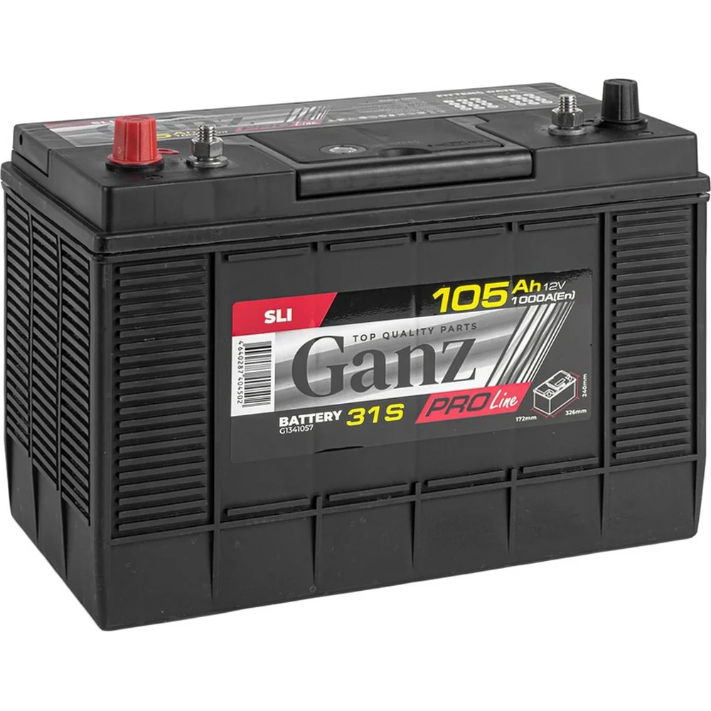 Аккумулятор Ganz DIN 331X175X241