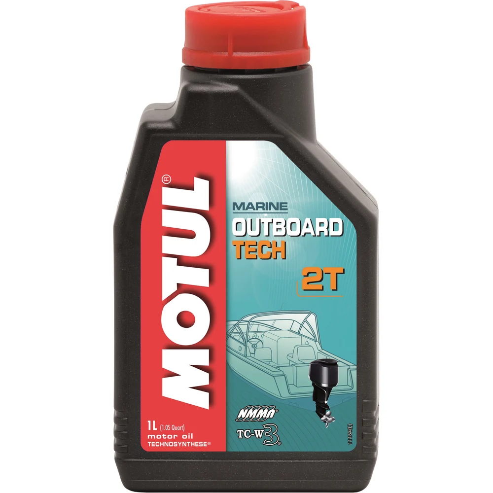 Моторное масло Outboard TECH 2T 1 л MOTUL 113475