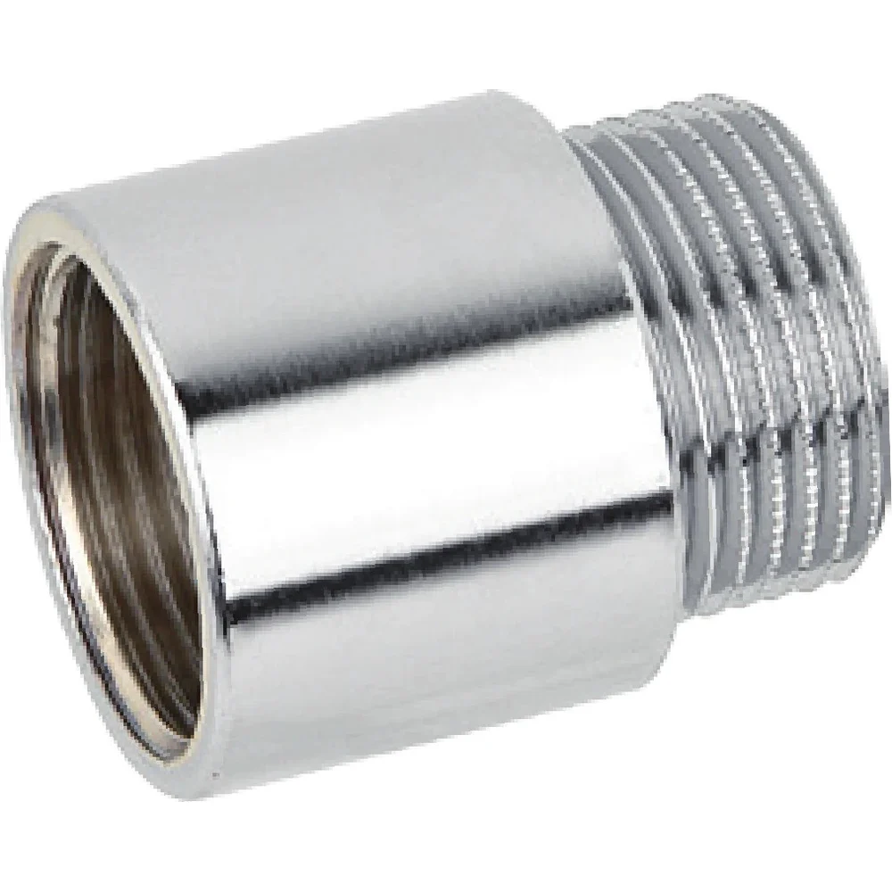 Удлинитель Bugatti Вр/Нр, круглый, 3/4"x40, хром, арт.139C 01390036