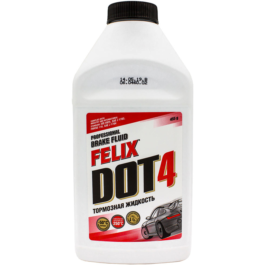 Жидкость тормозная Felix DOT4