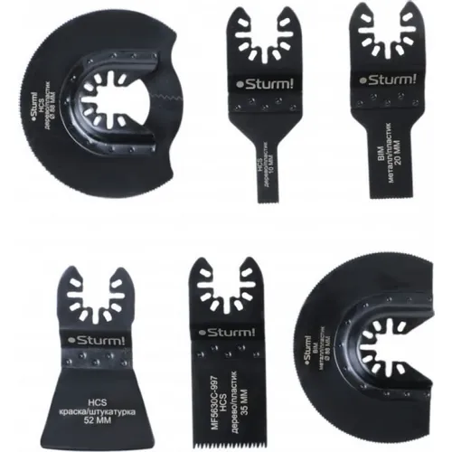 Набор насадок для реноватора/МФИ STURM! MF5630C-SET-U1, 6шт