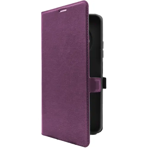 Чехол (флип-кейс) BORASCO Book Case, для Tecno Spark 30C, фиолетовый [73719]
