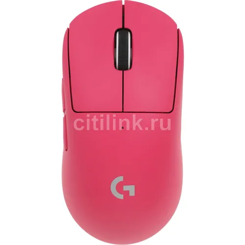 Мышь беспроводная Logitech G Pro X Superlight, игровая, радио, оптическая, USB, 25600dpi, розовый [910-005960]