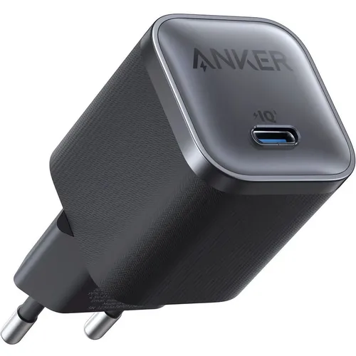 Сетевое зарядное устройство ANKER Nano, USB-C, 45Вт, 3A, черный [a2692l11]