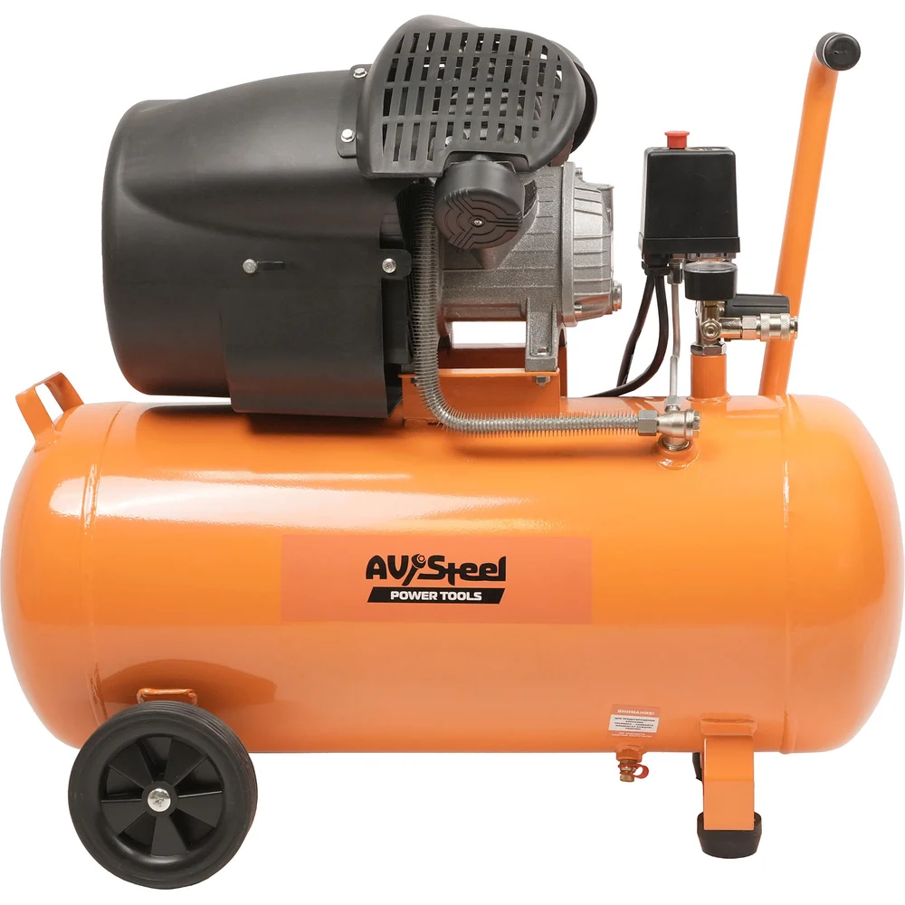 Компрессор поршневой AV STEEL AV-AC 410/50 V масляный [av-965115]