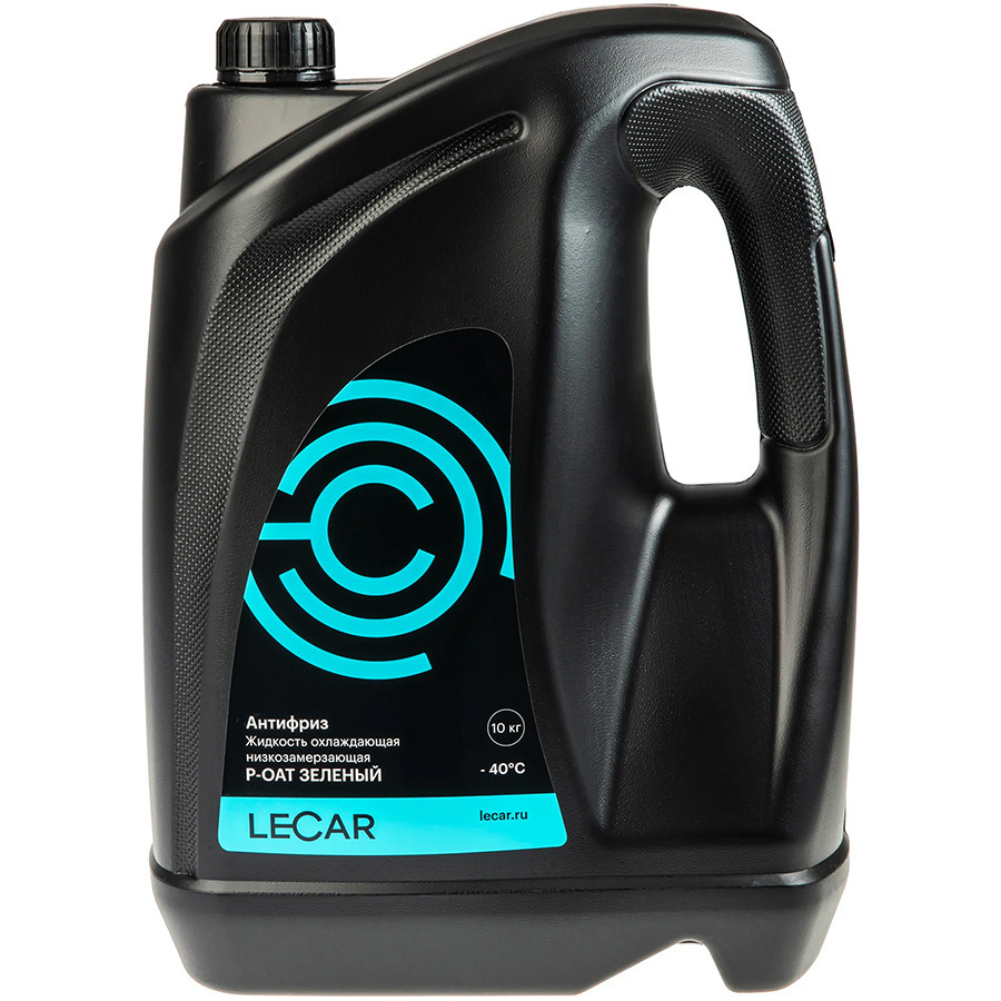 Антифриз Lecar -40 P-OAT готовый зеленый 10кг