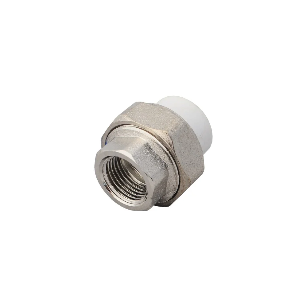 Комбинированная муфта VALFEX PP-R белая, разъем 20х1 дюйма ВР 10155125 127-0210