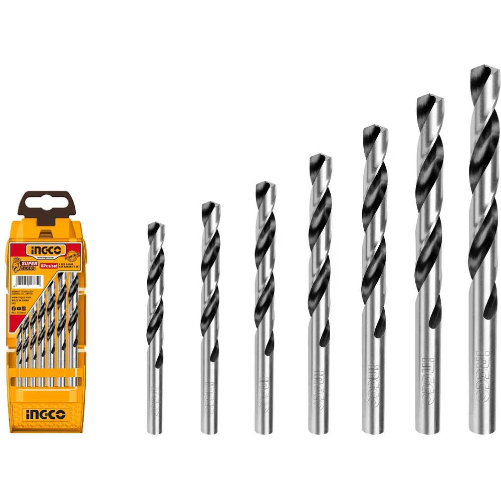 Набор сверел по металлу INGCO HSS INDUSTRIAL AKD1075