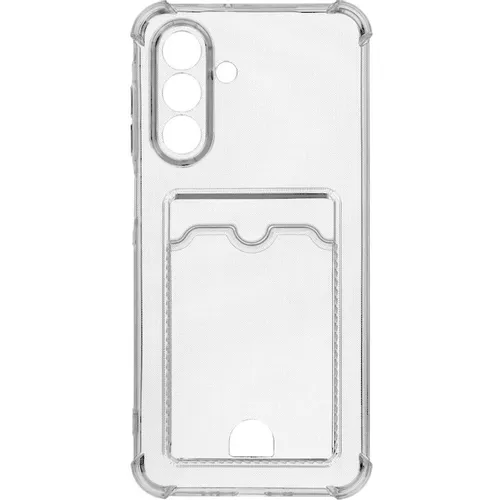 Чехол (клип-кейс) ZIBELINO Silicone Card Holder, для Samsung Galaxy A26, прозрачный [zsch-sam-a266-cam-trn]