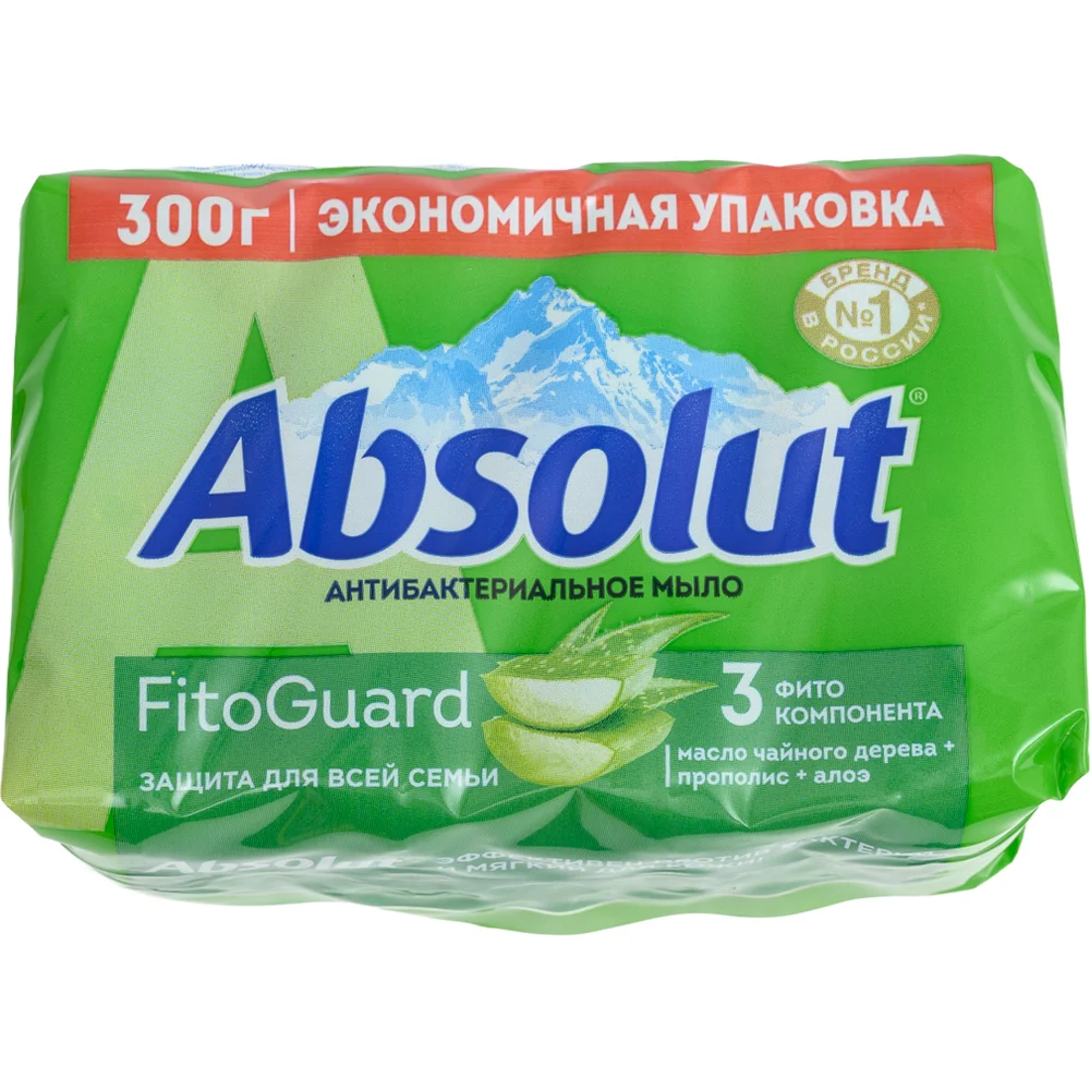Твердое мыло Absolut FitoGuard 4X75